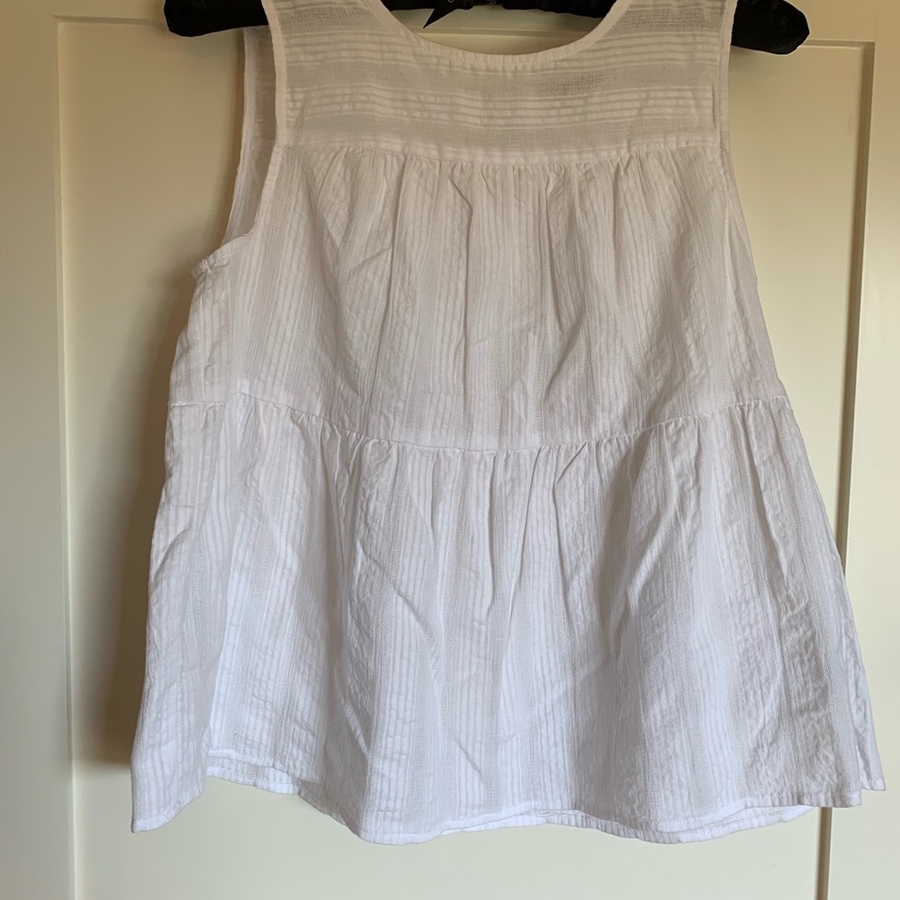 XS Who What Wear loose fit White tank